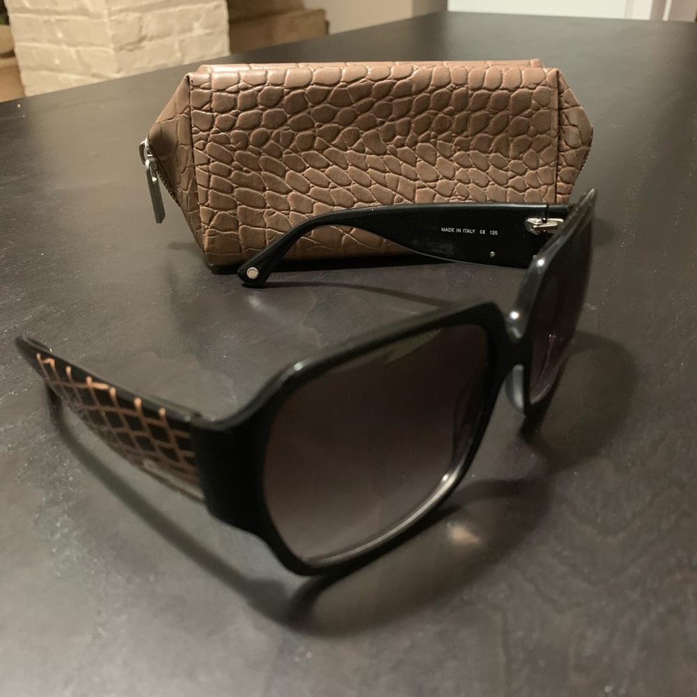 Vintage Michael Kors Shades w/ Leather Case - Picture 3 of 8